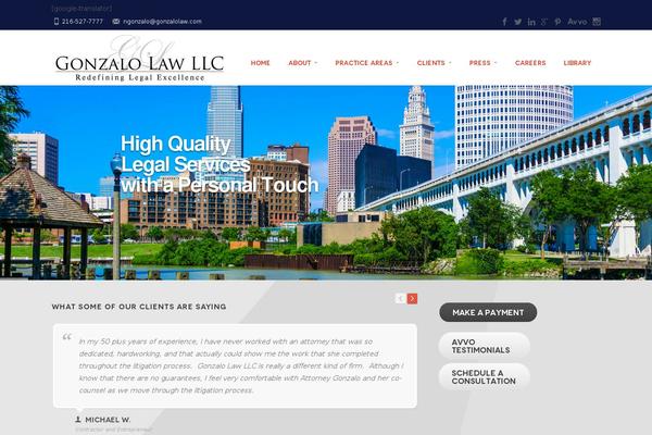 Savia theme site design template sample