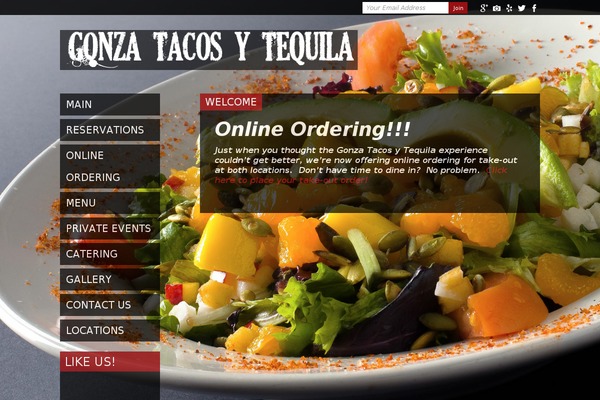 Foxy theme site design template sample