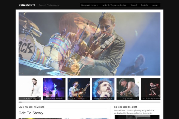 Modularity theme site design template sample