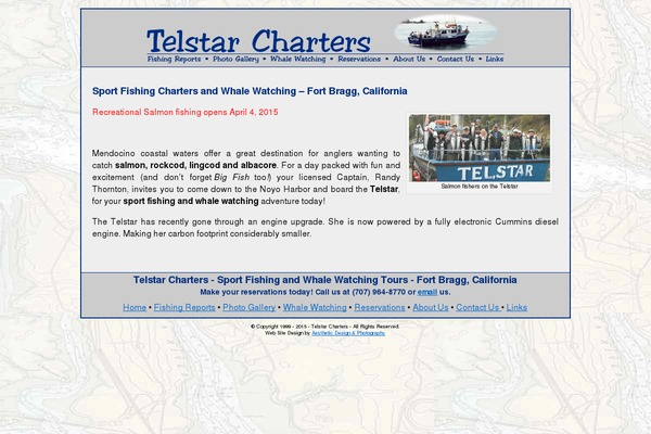 gooceanfishing.com site used Gofish