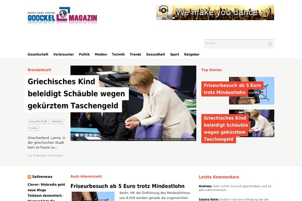 Magazine Explorer theme site design template sample