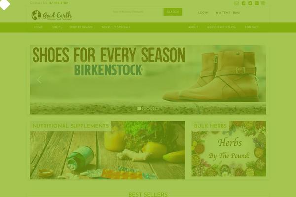 Site using WooCommerce Product Categories Selection Widget plugin
