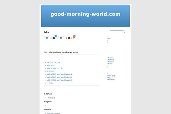 Default theme site design template sample