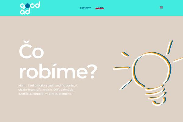 Cortex theme site design template sample