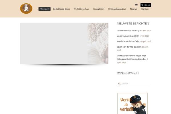 The Flat Shop theme site design template sample
