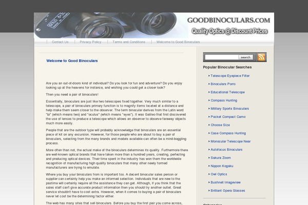 goodbinoculars.com site used glass