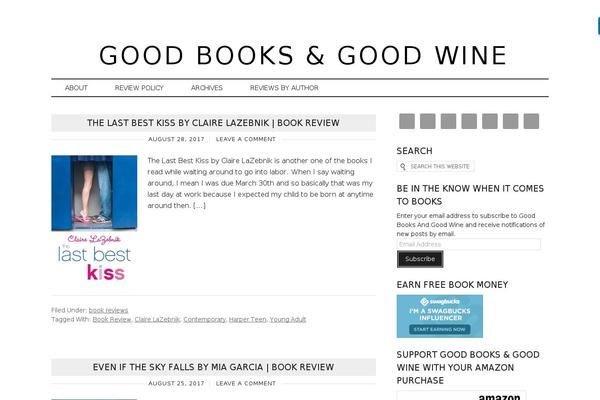 Site using Ultimate-book-blogger plugin