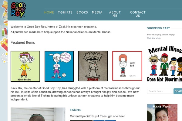 goodboyroy.com site used Kidshop.free