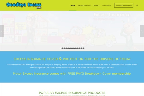 Enfold theme site design template sample