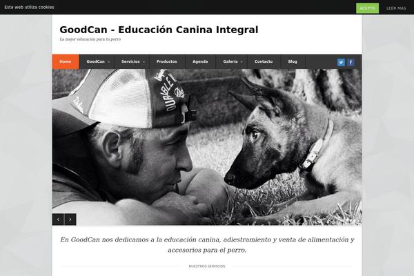Wpex Pytheas theme site design template sample