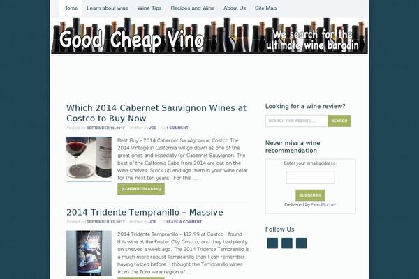 Focus theme site design template sample