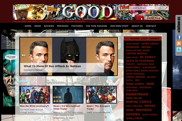 Site using Ajax Scroll plugin