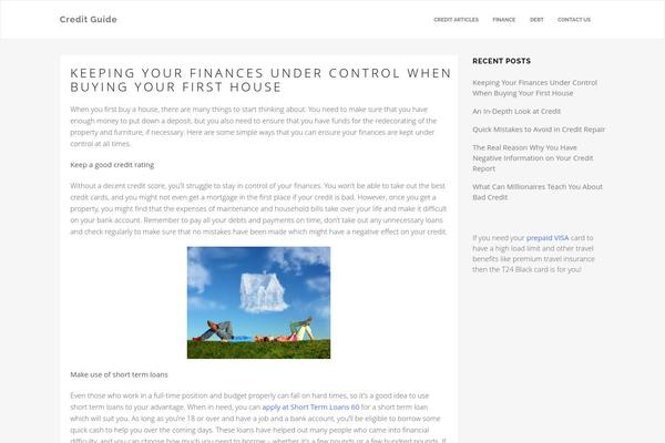 Atout theme site design template sample