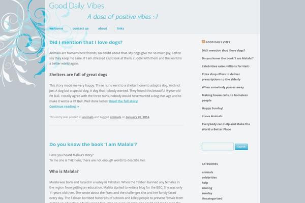 gooddailyvibes.com site used Gdv