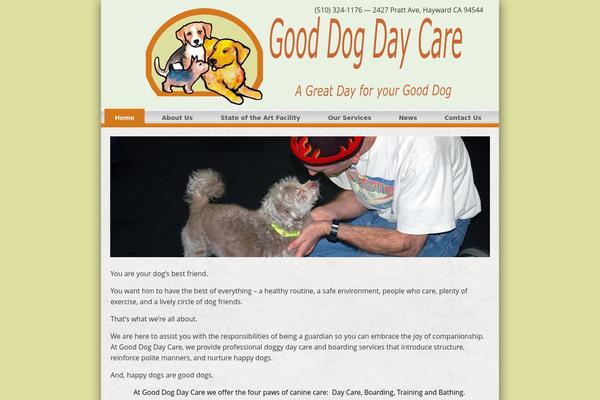 gooddogdaycare.com site used Twenty Eleven