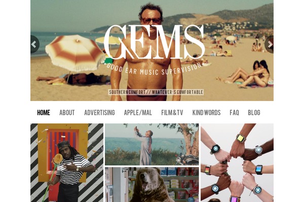 goodear.tv site used Gems
