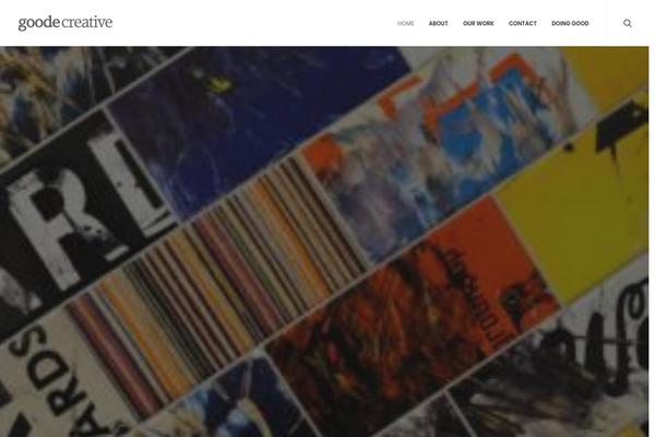 Uncode theme site design template sample