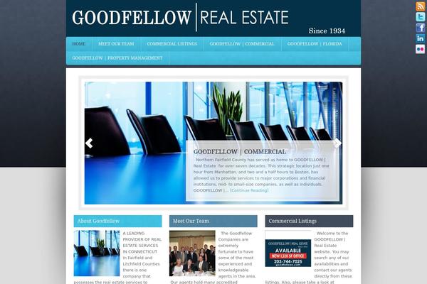 Associate theme site design template sample