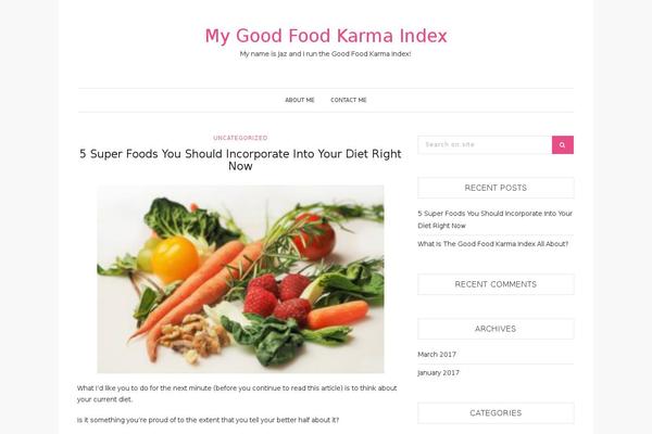 Zinnias Lite theme site design template sample