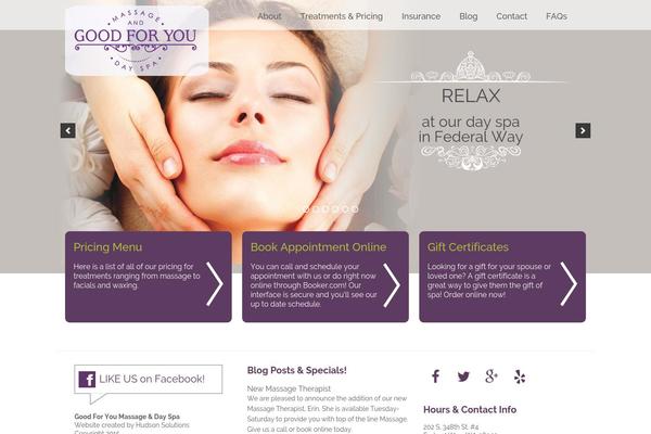goodforyoumassageandspa.com site used Lisa-marie