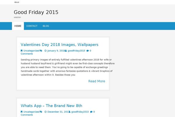 BlogKori theme site design template sample