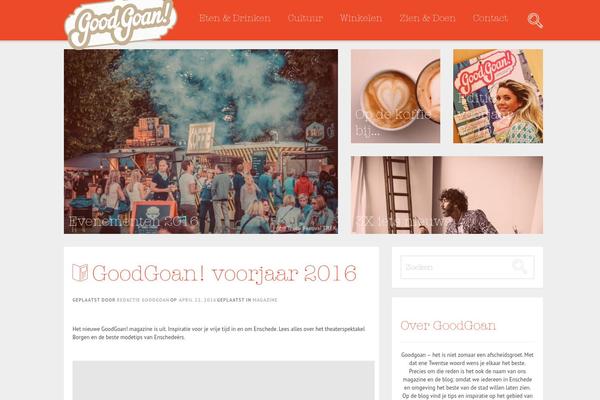 Blogoma theme site design template sample