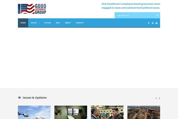 Charity Hub v1.05 theme site design template sample