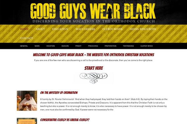 Enterprise Pro theme site design template sample