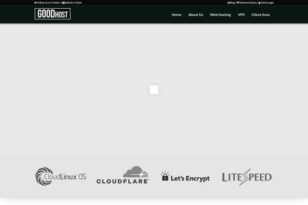Hostme v2 theme site design template sample