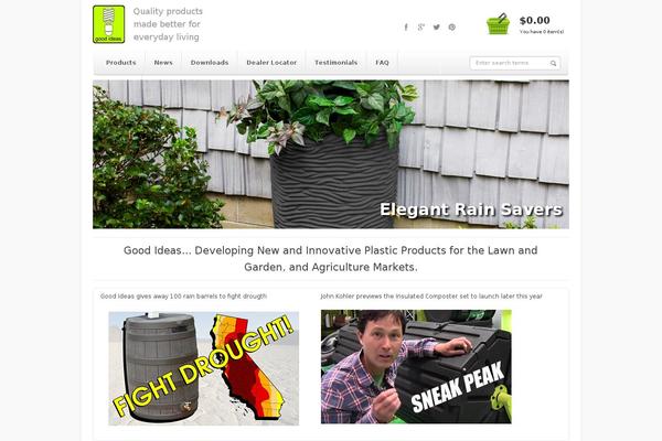 iCarus theme site design template sample