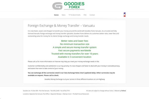 goodiesforex.com site used Lucid