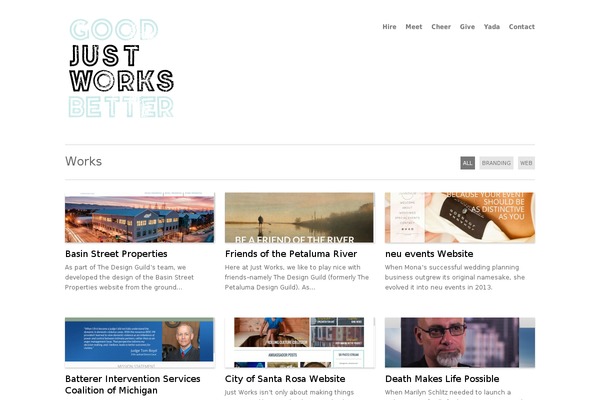 Workality Lite theme site design template sample