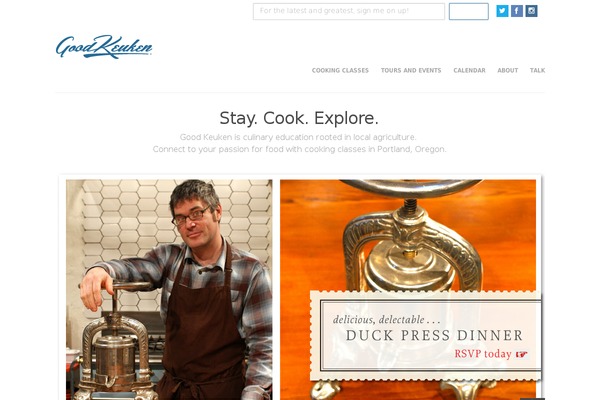 Site using Floating Social Bar plugin