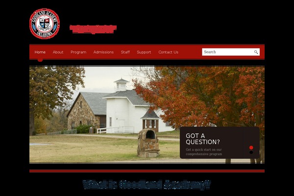 Blackbird theme site design template sample