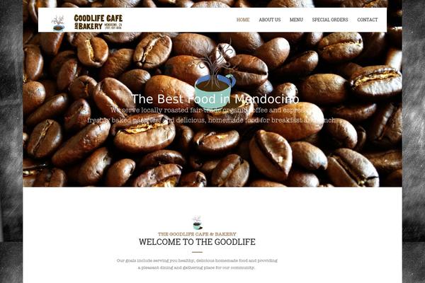 Restaurant theme site design template sample