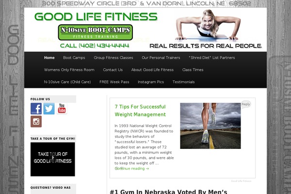 goodlifefit.com site used Artillery-divi-child