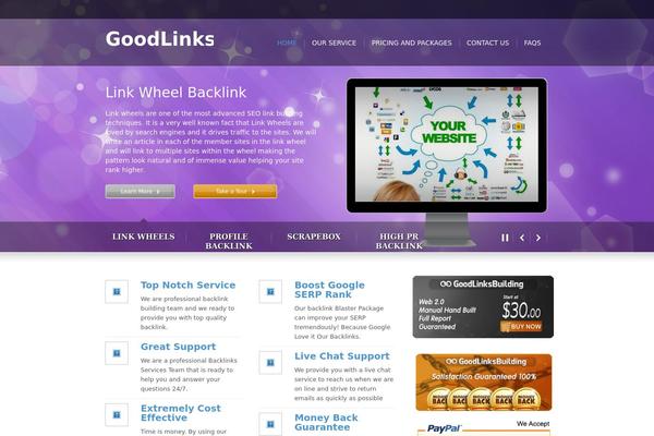 Symplex theme site design template sample