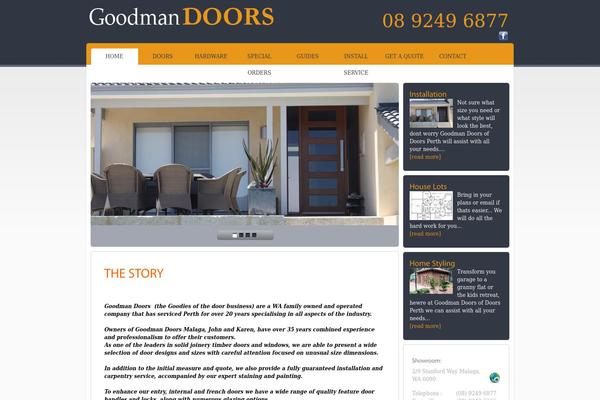 goodmandoors.com.au site used Hosting Square