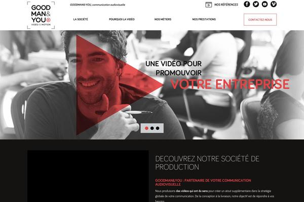 goodmandyou.com site used Gmm-bootstrap