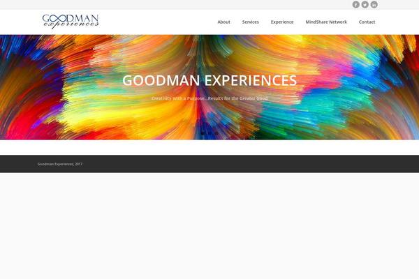 Gutenify-base theme site design template sample