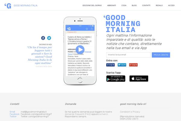 Site using Really Simple Share plugin