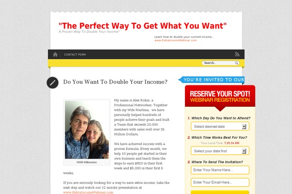 Crisp theme site design template sample