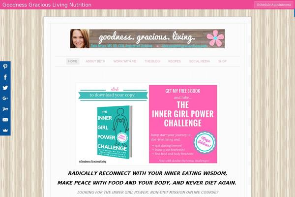 goodnessgraciousliving.com site used String