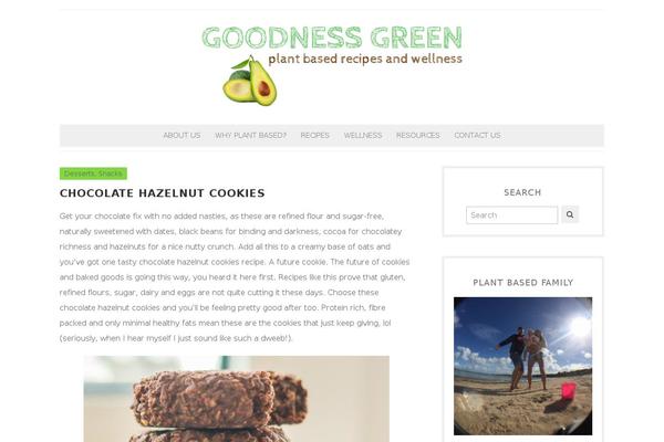 Isabelle theme site design template sample
