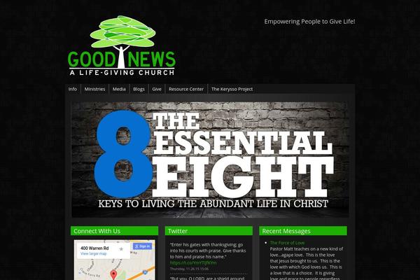 EPIC theme site design template sample