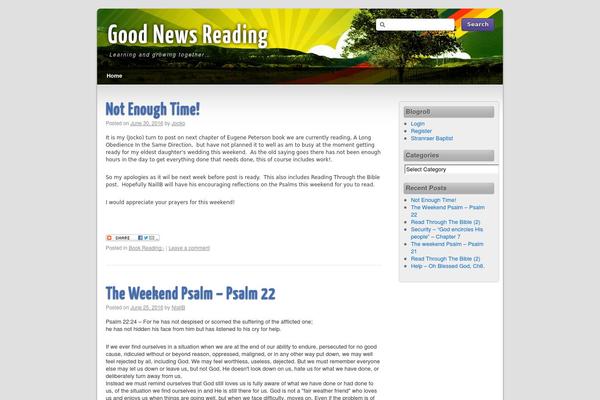 goodnewsreading.com site used Third Style