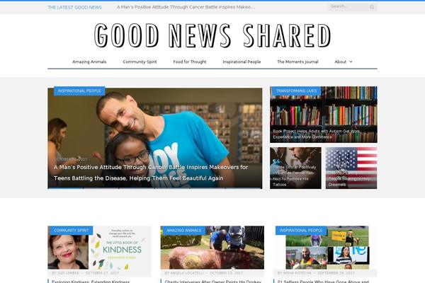 SmartMag Child theme site design template sample