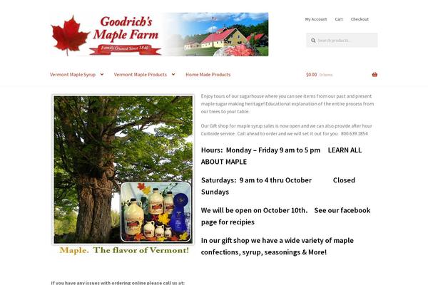 Site using Storefront Product Sharing plugin