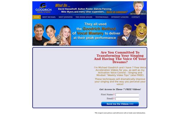 goodrichvocal.com site used Metro_10