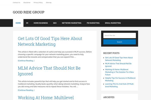 Schema theme site design template sample